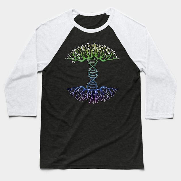 Family Tree DNA Baseball T-Shirt by CrissWild